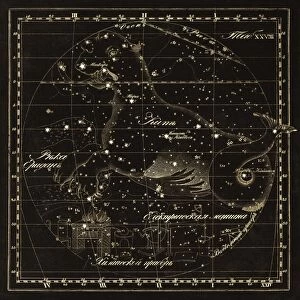 Cetus constellations, 1829 C016 / 4414