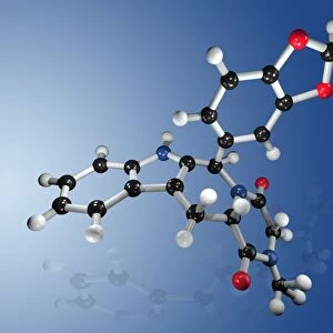 Cialis drug molecule