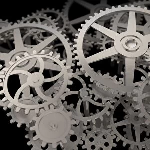 Cogs and gears, artwork F006 / 3900