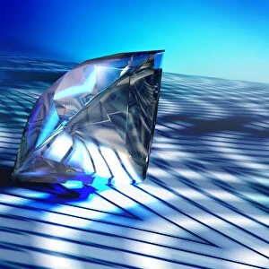 Diamond, computer artwork
