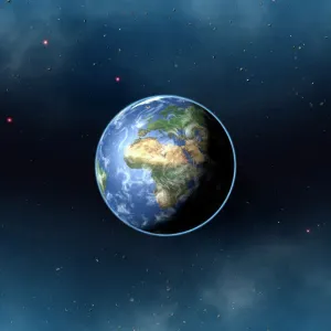 Gibbous Earth Print Gibbous Earth Print