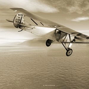First solo transatlantic flight, 1927