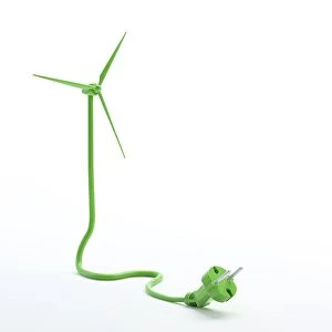 Green energy, conceptual artwork F006 / 3950