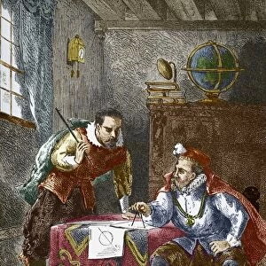Johannes Kepler and Tycho Brahe