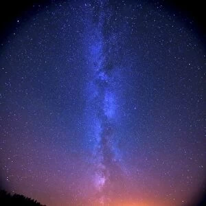 Milky Way over Scottish loch