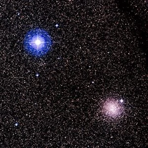 Optical image of globular star cluster NGC 4372