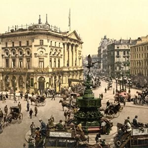 Piccadilly Circus, London, 1890s C016 / 4496