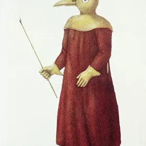 Plague doctor, 18th century