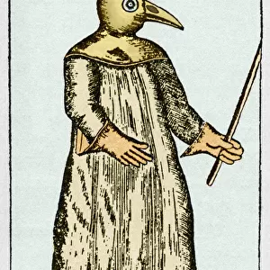 Plague doctor, France, 18th century