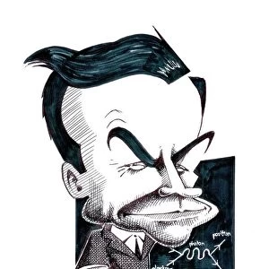 Richard Feynman, caricature C015 / 6715