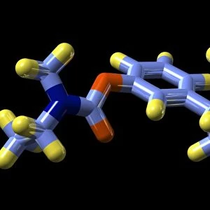 Rivastigmine Alzheimers drug molecule