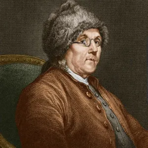 Benjamin Franklin Print, 1777 Benjamin Franklin Print, 1777