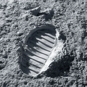 Impronta di Apollo sulla Luna Impronta di Apollo sulla Luna