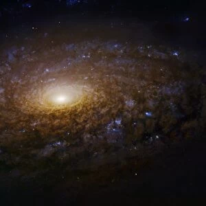 Spiral galaxy NGC 3521, Hubble image C017 / 3742