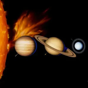 The Sun and its Planets Print