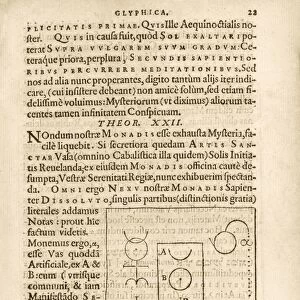 Theorem 22, Monas Hieroglyphica (1564)