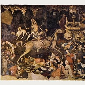 The Triumph of Death, Medieval fresco