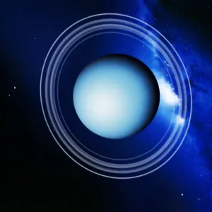 Uranus Print: A Visual Representation of the Seventh Planet from the Sun