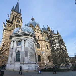 Aachen Cathedral, UNESCO World Heritage Site, Aachen, North Rhine Westphalia, Germany, Europe