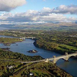 Anglesey Collection: Menai Bridge