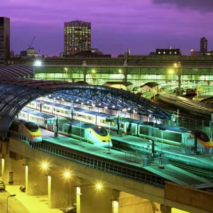 Eurostar Terminal Print at Waterloo Station, London Eurostar Terminal Print at Waterloo Station, London