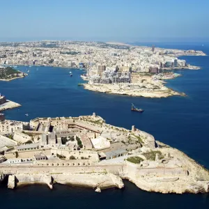 Aerial Photography Metal Print Collection: Malta