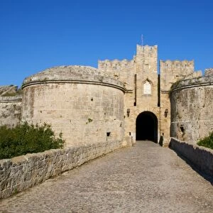 Amboise Gate, Grand Masters Palace, City of Rhodes, UNESCO World Heritage Site