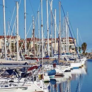 Argeles Port, Argeles sur Mer, Cote Vermeille, Languedoc Roussillon, France, Europe