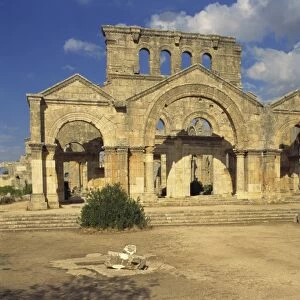Basilica of San Simeon (Qala at Samaan), Syria, Middle East