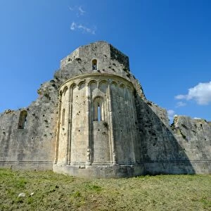 Benedictine San Bruzio Monastery ruins, Magliano in Toscana, Tuscany, Italy, Europe