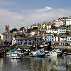 Brixham Harbour, South Devon, England, United Kingdom, Europe