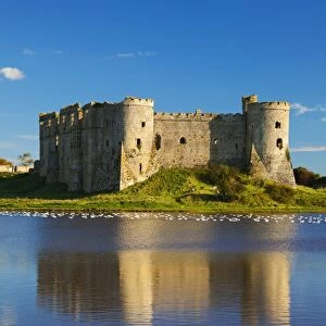 Carew Castle, Pembrokeshire, West Wales, Wales, United Kingdom, Europe