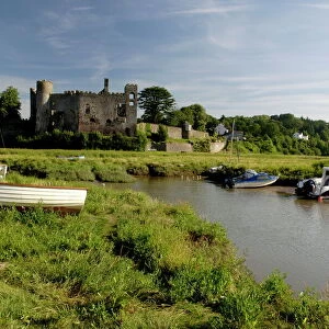 Carmarthenshire Framed Print Collection: Laugharne