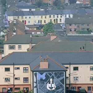 Catholic quarter of the City of Derry