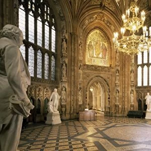 Central Lobby, Houses of Parliament, Westminster, London, England, United Kingdom, Europe