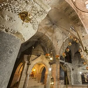 Chapel, Church of the Holy Sepulchre, Old City, Christian Quarter, Jerusalem, UNESCO