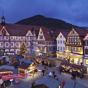 Christmas Fair, Bad Urach, Swabian Alb, Baden Wurttemberg, Germany, Europe