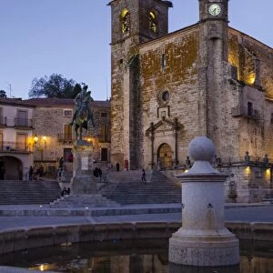 Church of San Martin, Trujillo, Caceres, Extremadura, Spain, Europe
