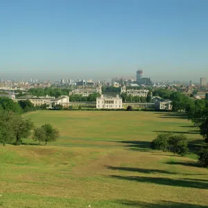 Greenwich Park City Skyline Print Greenwich Park City Skyline Print