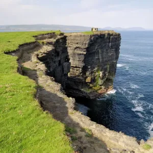 Cliffs at Downpatrick Head Print Cliffs at Downpatrick Head Print