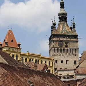 Heritage Sites Greetings Card Collection: Historic Centre of Sighisoara