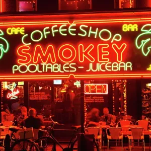 Rembrandtsplein Coffee Shop Print