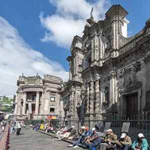 Compania de Jesus Church, Quito, UNESCO World Heritage Site, Pichincha Province, Ecuador, South America