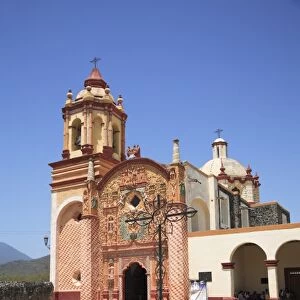 Conca Mission, UNESCO World Heritage Site, one of five Sierra Gorda missions designed by Franciscan Fray Junipero Serra, Arroyo Seco, Quer?taro, Mexico