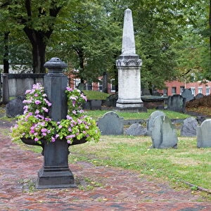 Copps Hill Burying Ground, Freedom Trail, North End District, Boston