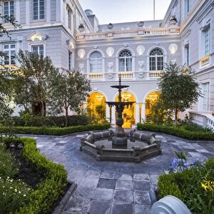 Courtyard at Casa Gangotena Boutique Hotel, luxury accommodation in the Historic City of Quito
