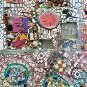 Philadelphia Street Mosaic Print Philadelphia Street Mosaic Print
