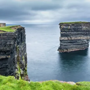 Downpatrick Head Print, a photograph of the Irish coastline Downpatrick Head Print, a photograph of the Irish coastline