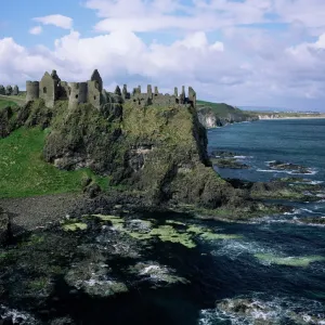 Dunluce Castle Print, Northern Ireland Landscape Dunluce Castle Print, Northern Ireland Landscape