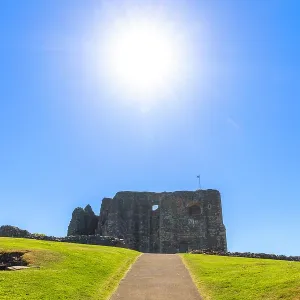 Dundonald Castle Remains Print Dundonald Castle Remains Print